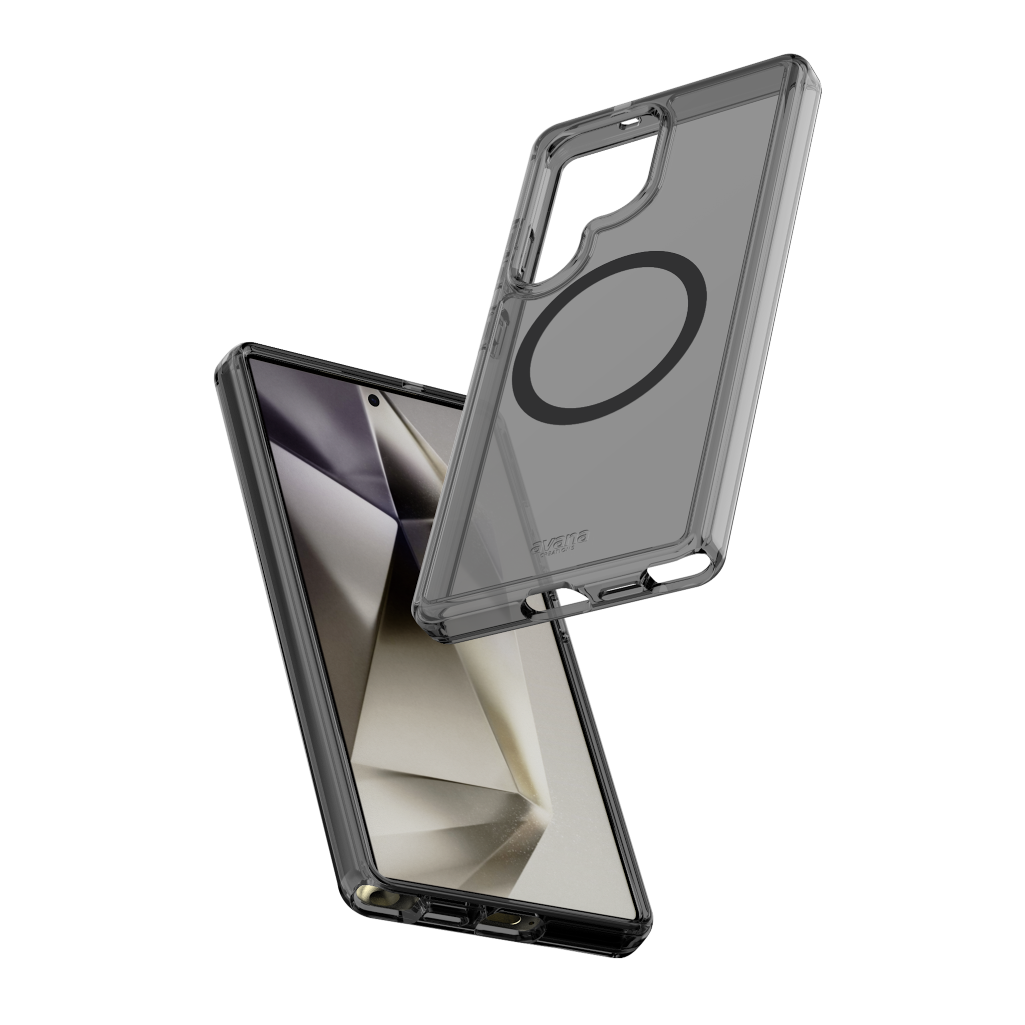 Avana Ice Magsafe Case for Samsung Galaxy S25 Ultra - Ice Ash