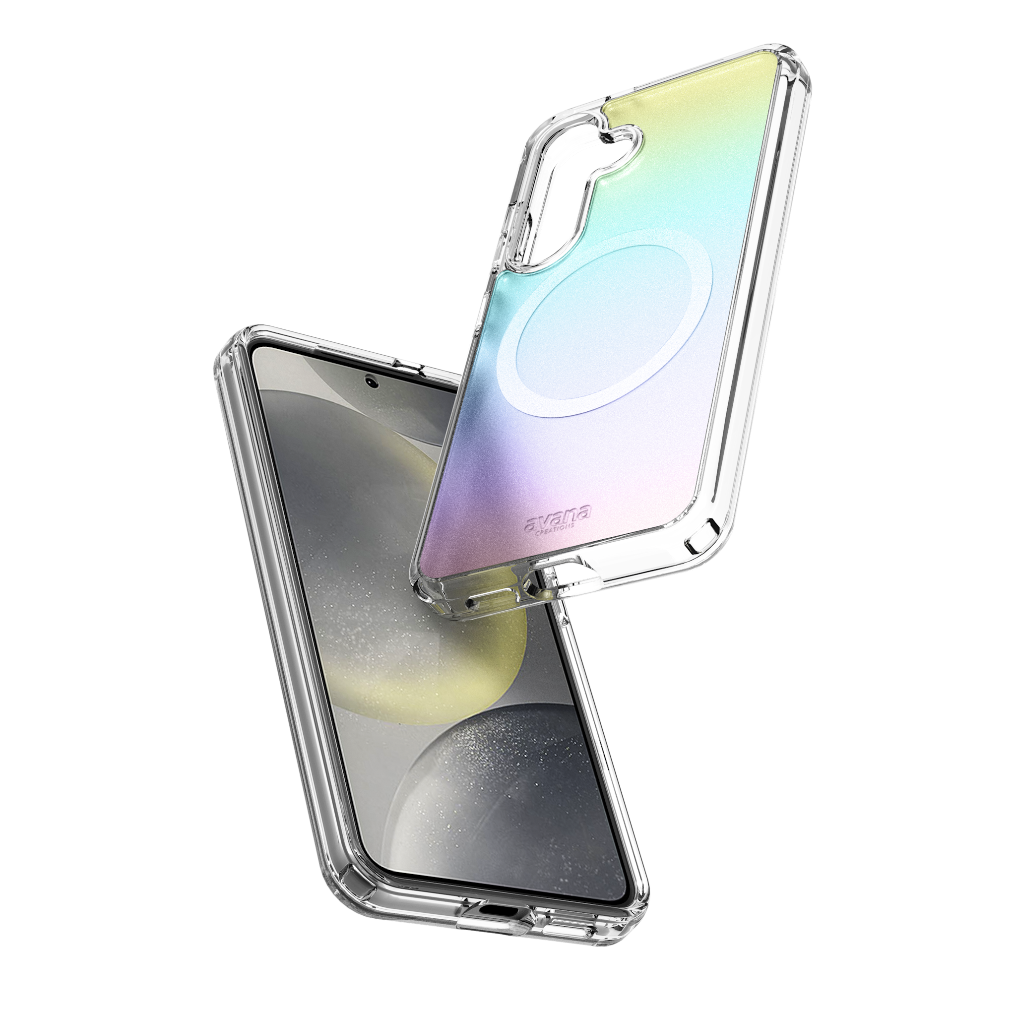 Avana Cosmic Frost Magsafe Case for Samsung Galaxy S25+ - Cosmic Violet