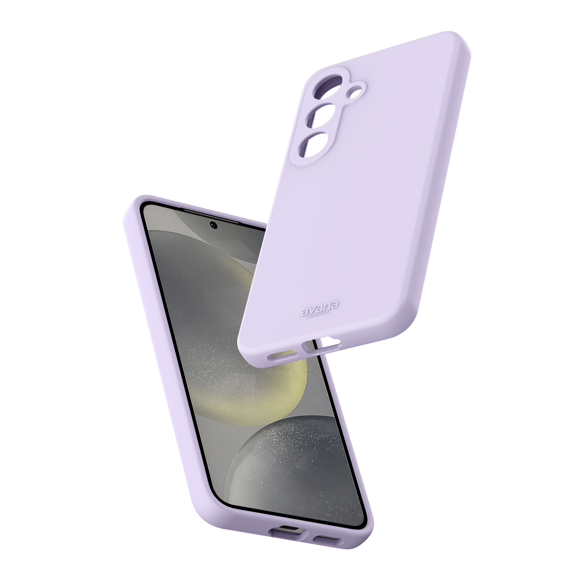 Avana Velvet Magsafe Case for Samsung Galaxy S25+ - Velvet Lavender