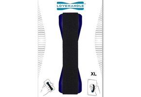 Love Handle Universal Finger Strap Grip for Most Tablets and Phone XL  - Blue