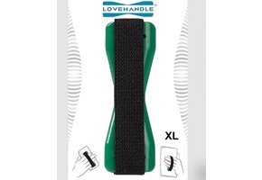 Love Handle Universal Finger Strap Grip for Most Tablets and Phone XL - Green
