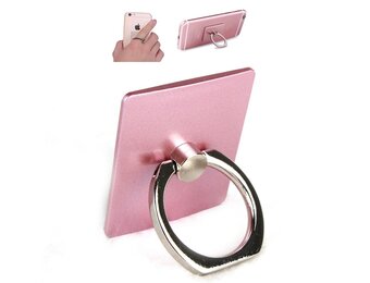 Moble Phone iRing 360 Rotate Stand - Rose Gold