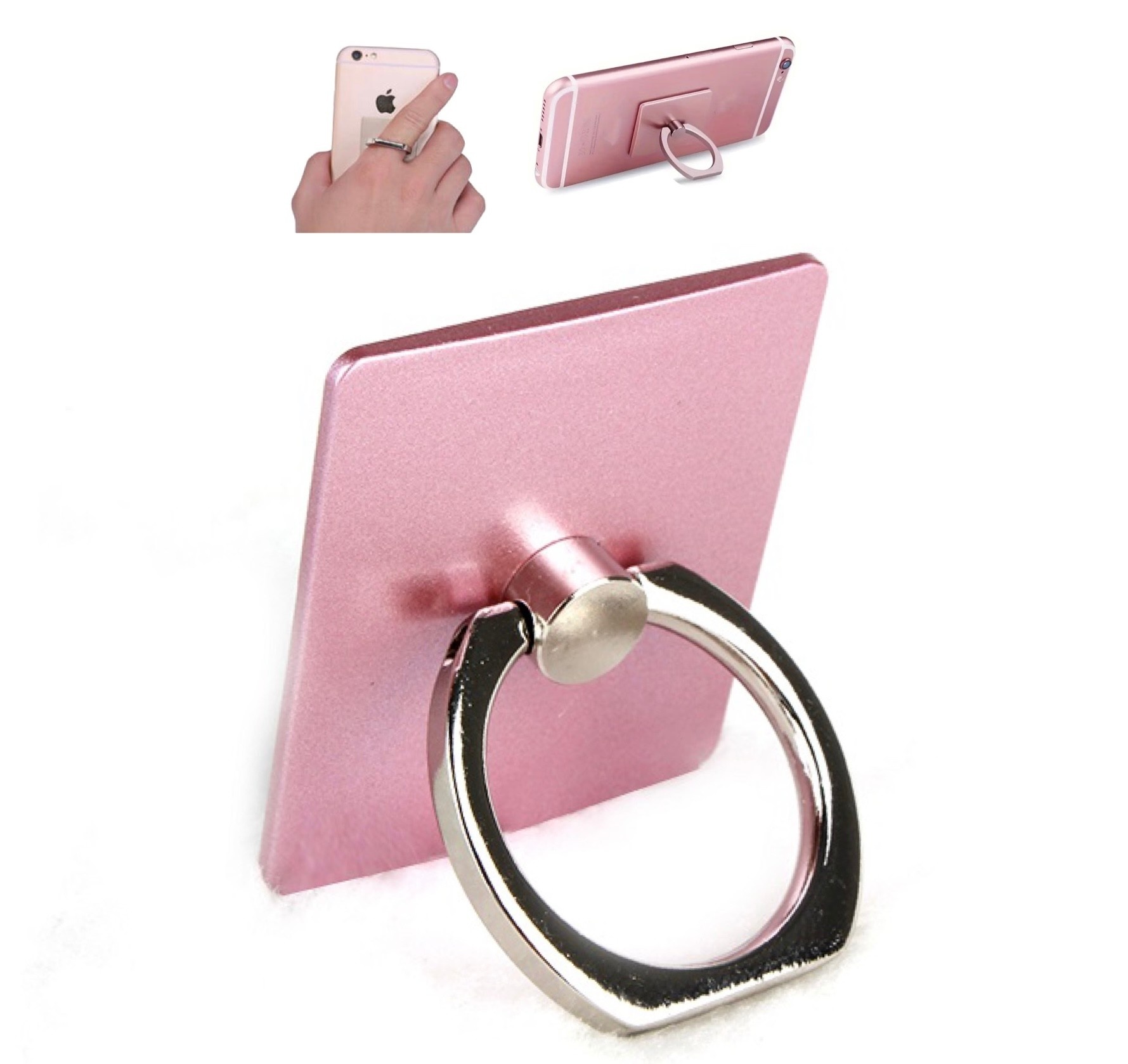 Moble Phone iRing 360 Rotate Stand - Rose Gold