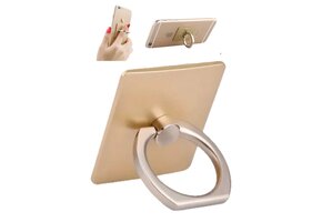 Moble Phone iRing 360 Rotate Stand - Gold