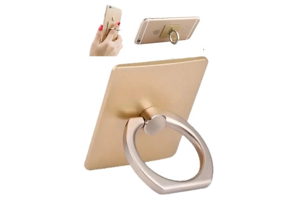 Moble Phone iRing 360 Rotate Stand - Gold