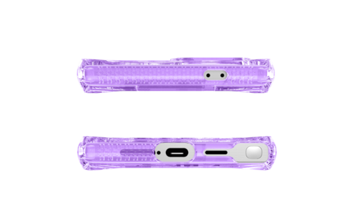 ITSKINS Hybrid R Clear MagSafe Case for Samsung Galaxy S25 Ultra - Light Purple /Transparent