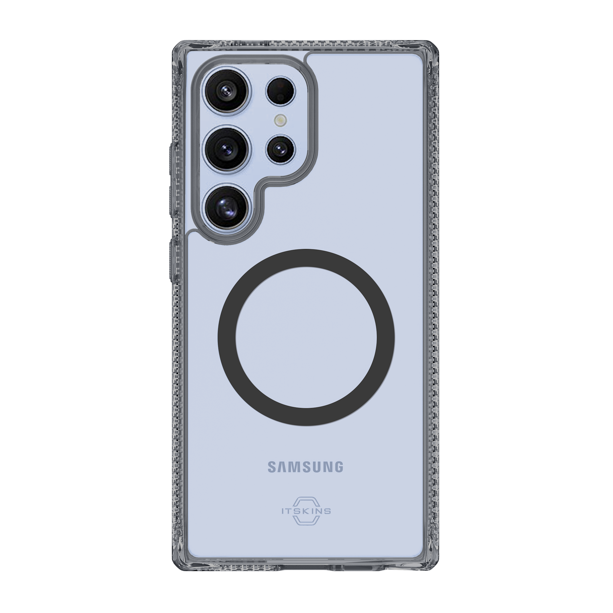 ITSKINS Hybrid R Clear MagSafe Case for Samsung Galaxy S25 Ultra - Smoke