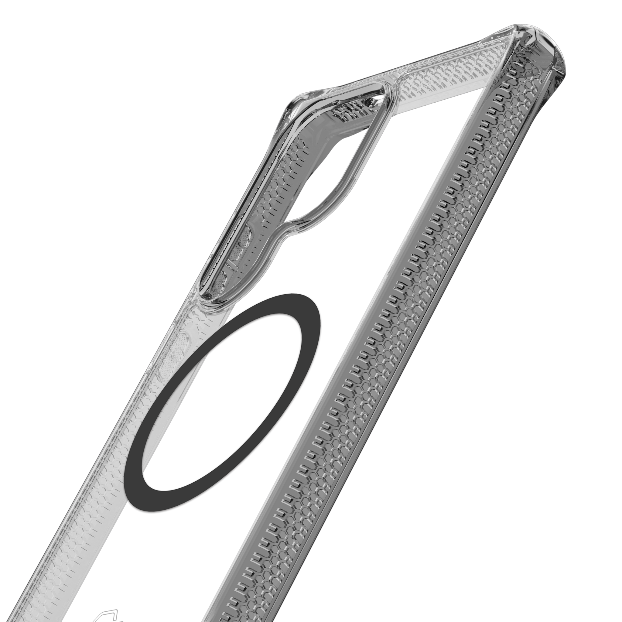 ITSKINS Hybrid R Clear MagSafe Case for Samsung Galaxy S25 Ultra - Smoke