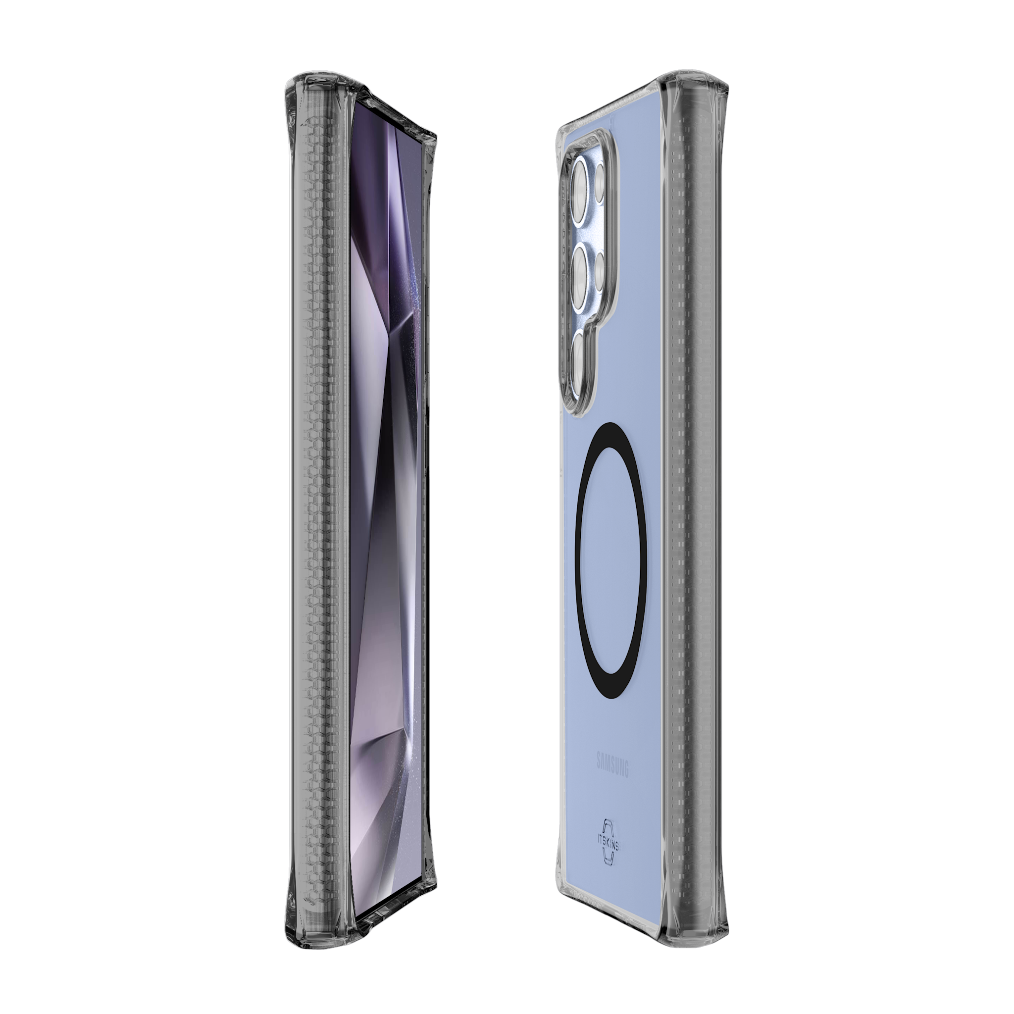 ITSKINS Hybrid R Clear MagSafe Case for Samsung Galaxy S25 Ultra - Smoke