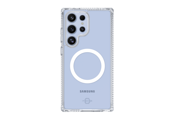 ITSKINS Hybrid R Clear MagSafe Case for Samsung Galaxy S25 Ultra - Transparent