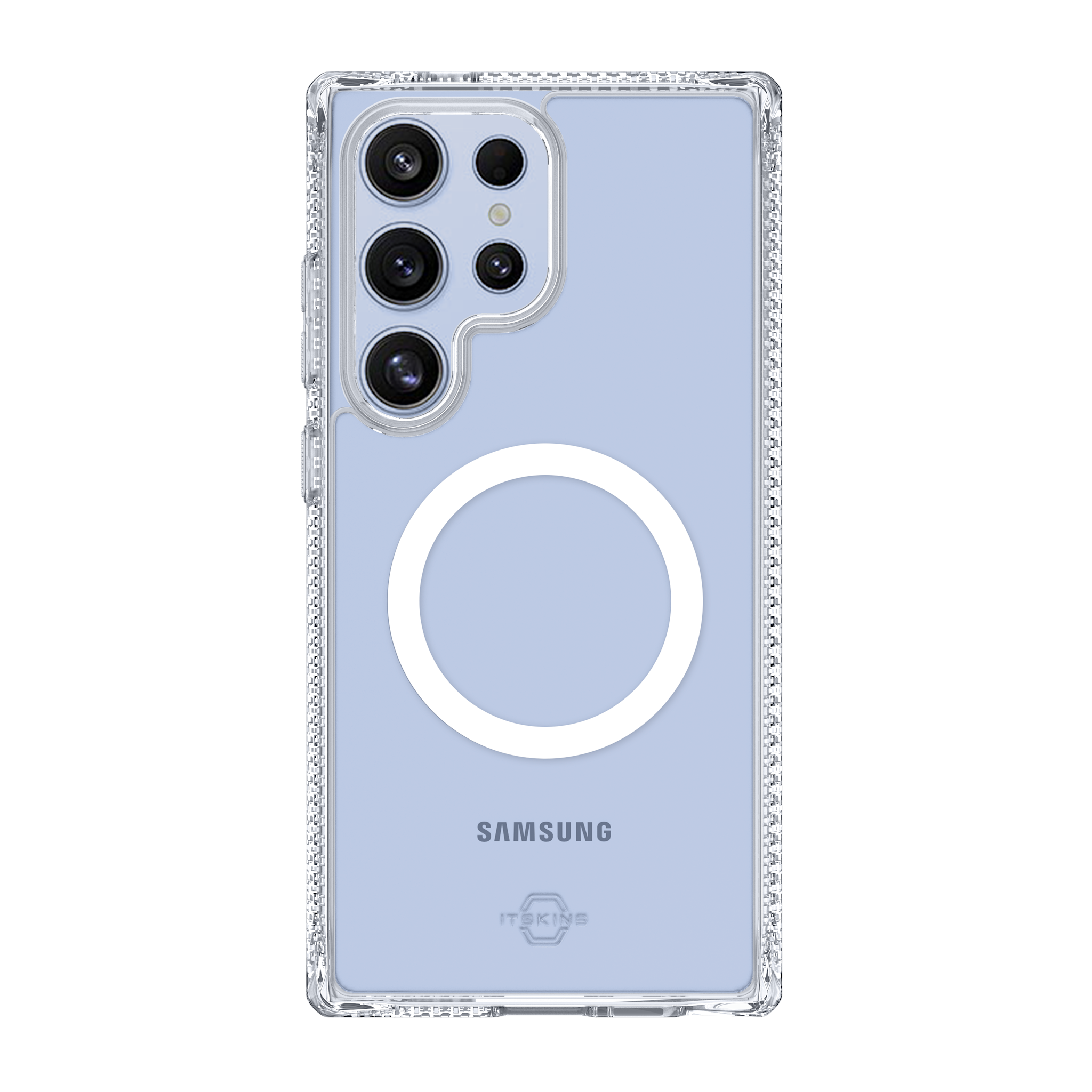 ITSKINS Hybrid R Clear MagSafe Case for Samsung Galaxy S25 Ultra - Transparent