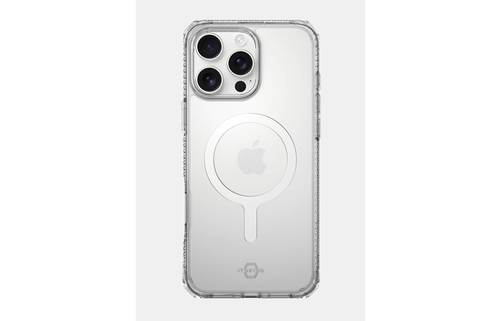 ITSKINS Hybrid R Touch Clear MagSafe Case for iPhone 16 Pro - Transparent