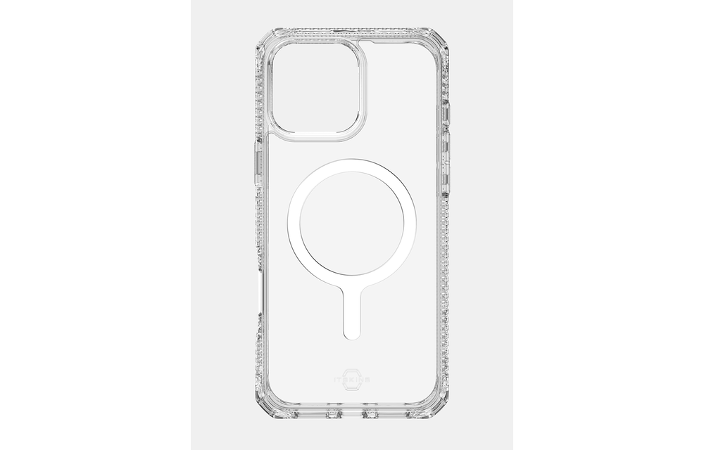 ITSKINS Hybrid R Touch Clear MagSafe Case for iPhone 16 Pro - Transparent