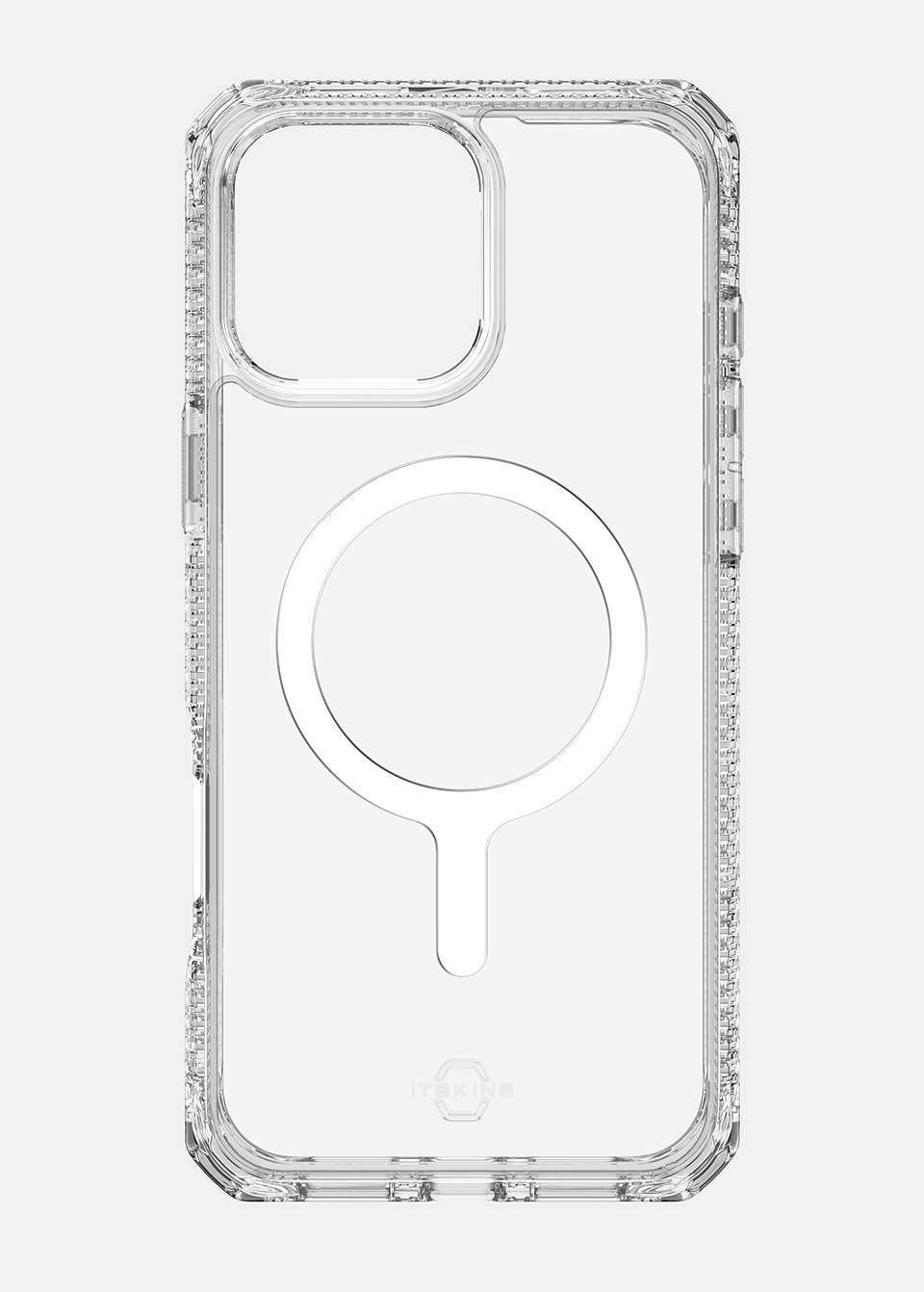 ITSKINS Hybrid R Touch Clear MagSafe Case for iPhone 16 Pro - Transparent