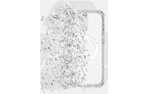 ITSKINS Hybrid R Touch Clear MagSafe Case for iPhone 16 Pro - Transparent