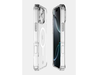 ITSKINS Hybrid R Touch Clear MagSafe Case for iPhone 16 Pro - Transparent