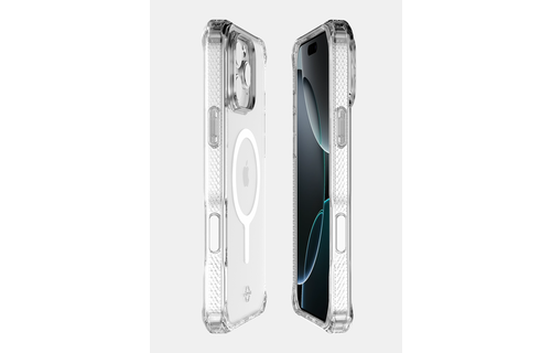 ITSKINS Hybrid R Touch Clear MagSafe Case for iPhone 16 Pro - Transparent