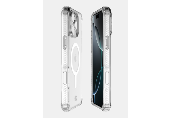 ITSKINS Hybrid R Touch Clear MagSafe Case for iPhone 16 Pro - Transparent