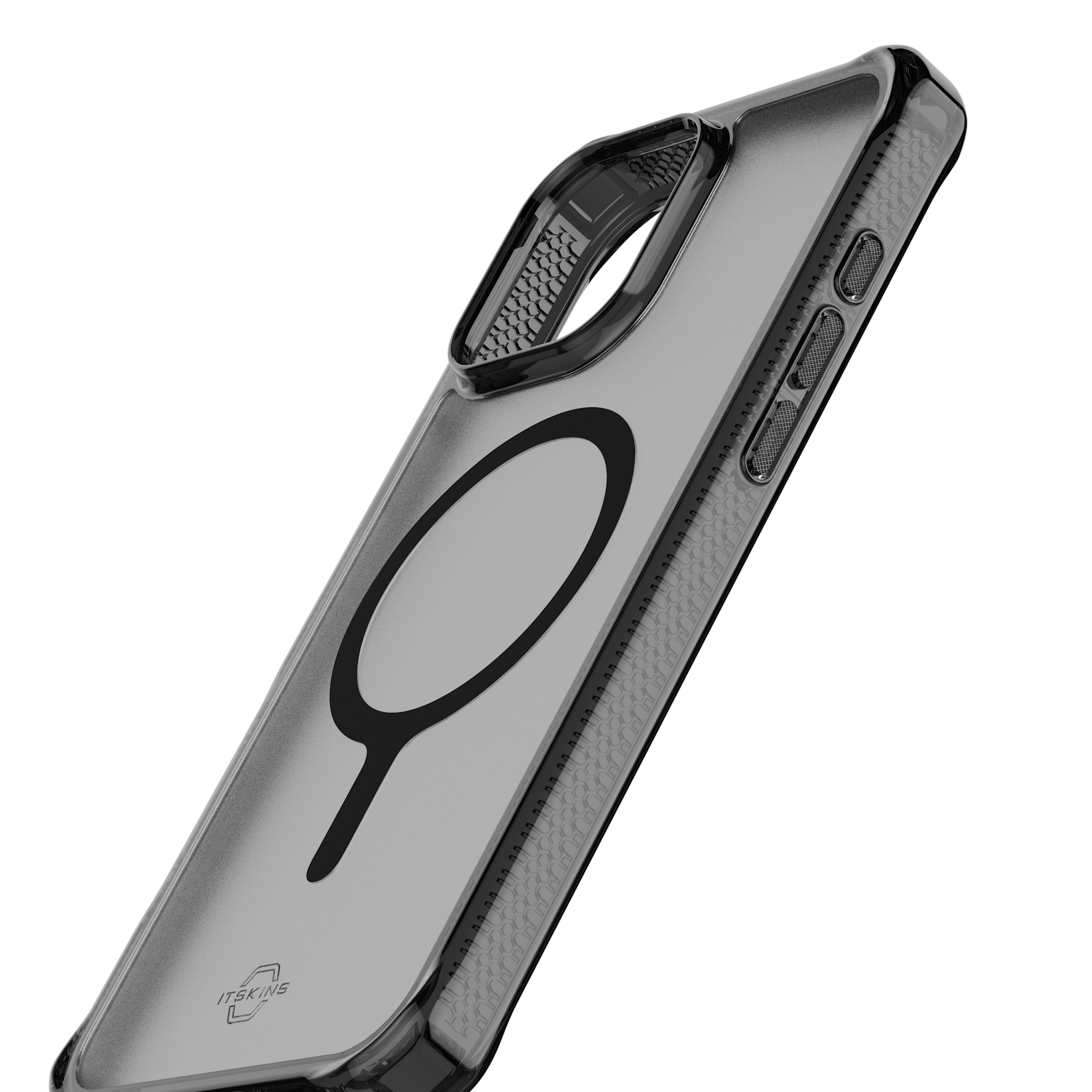 ITSKINS Hybrid R Vapor Touch MagSafe Case for iPhone 16 Pro - Smoke