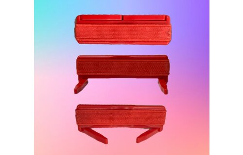 Sling Grip Strap with Stand for Mobile Phone  - Red