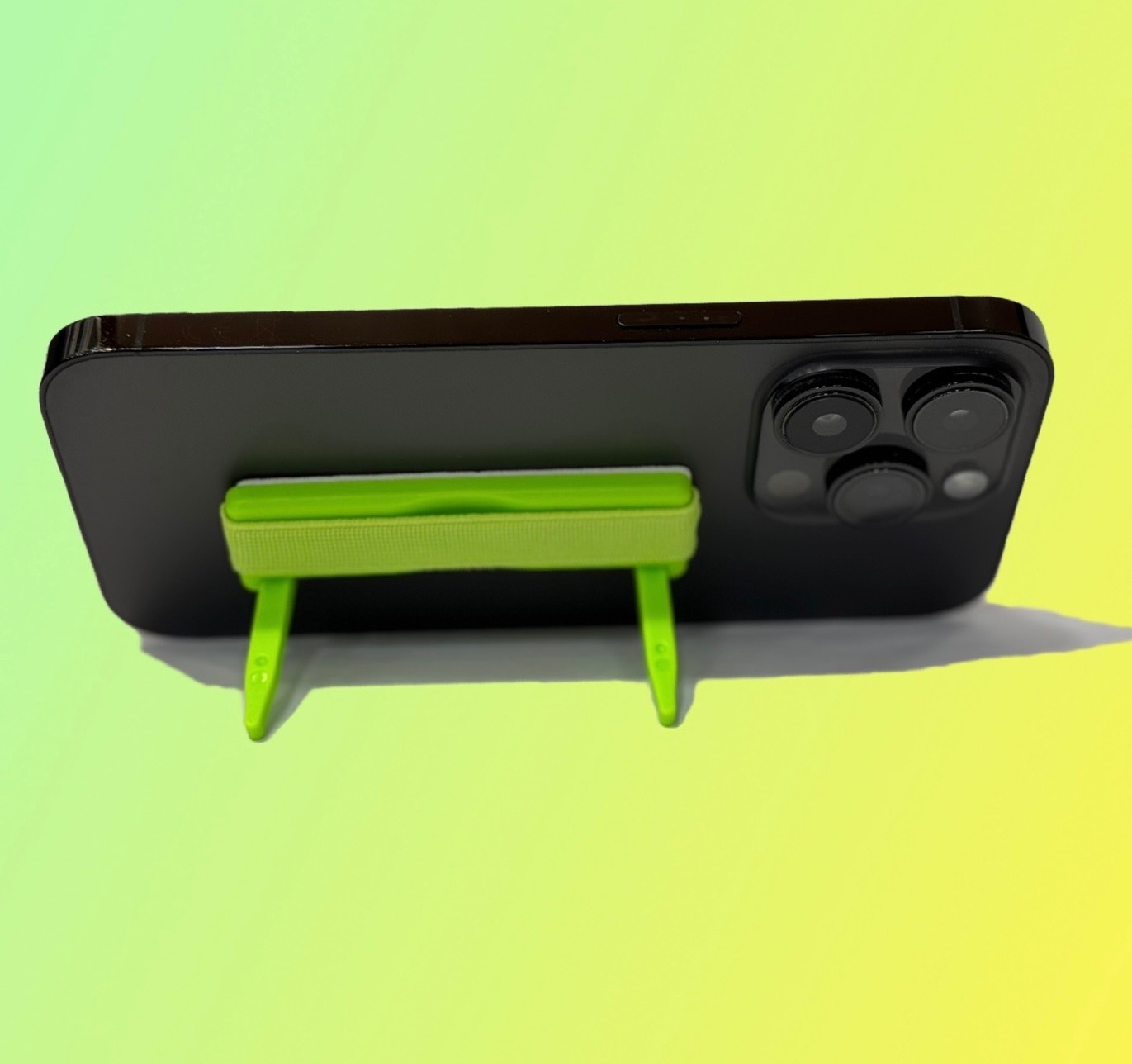 Sling Grip Strap with Stand for Mobile Phone  - Green