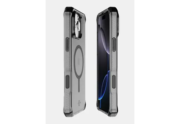 ITSKINS Hybrid R Vapor Touch MagSafe Case for iPhone 16 Pro Max - Smoke