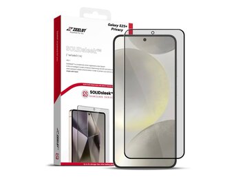 ZEELOT SOLIDsleek 2.5D Tempered Glass Screen Protector for Samsung Galaxy S25 Plus - Privacy