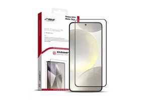 ZEELOT SOLIDsleek 2.5D Tempered Glass Screen Protector for Samsung Galaxy S25 Plus - Matte Clear