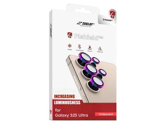 ZEELOT Pishield Titanium Alloy Lens Protector for Samsung Galaxy  S25Ultra - Iridescent
