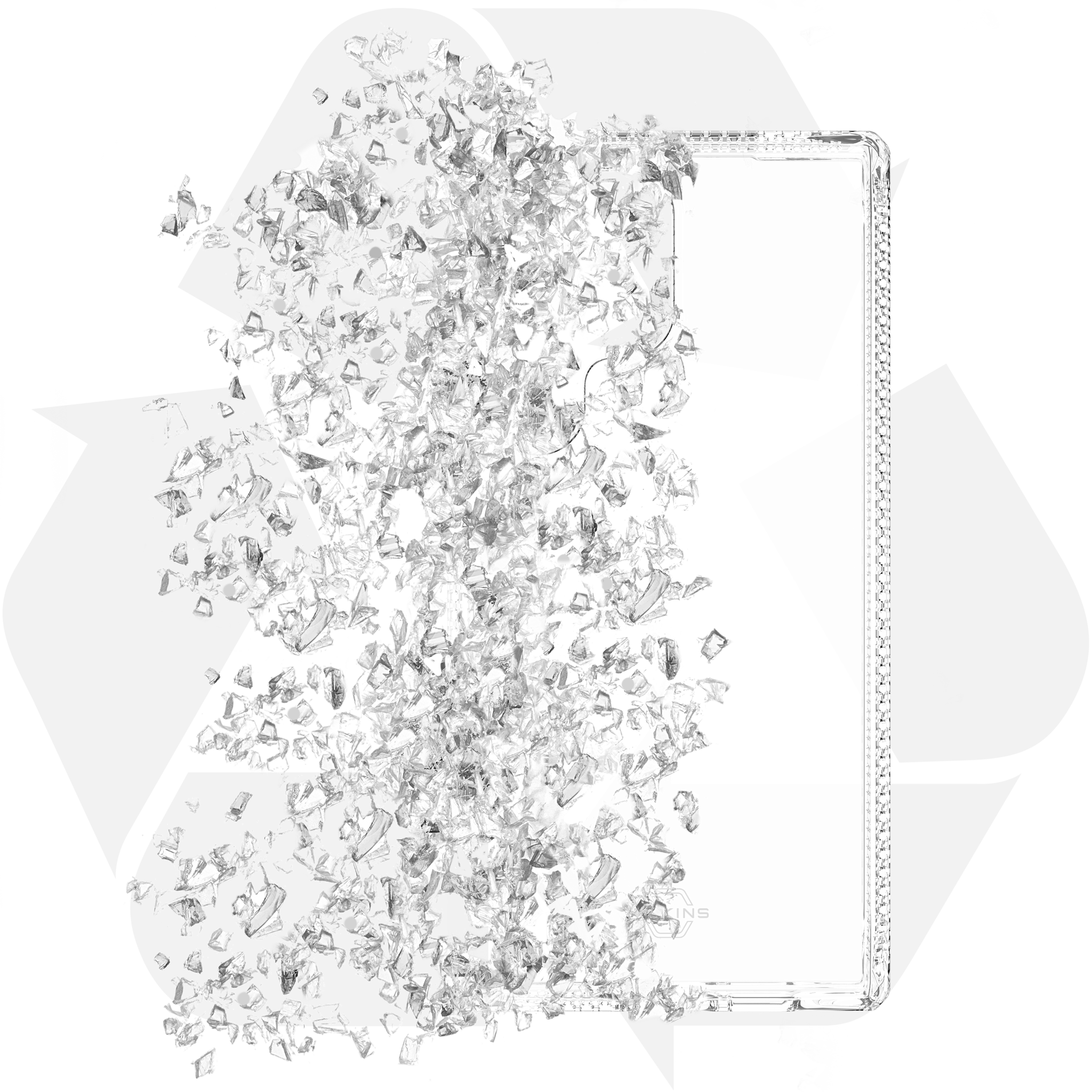 ITSKINS Spectrum  R Clear Case for Samsung Galaxy S25 Ultra - Transparent