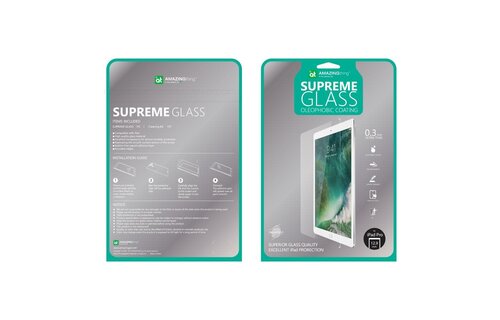 AmazingThing Supreme Glass Screen Protector for iPad Pro 12.9"  1st/2nd Generation - Crystal Clear