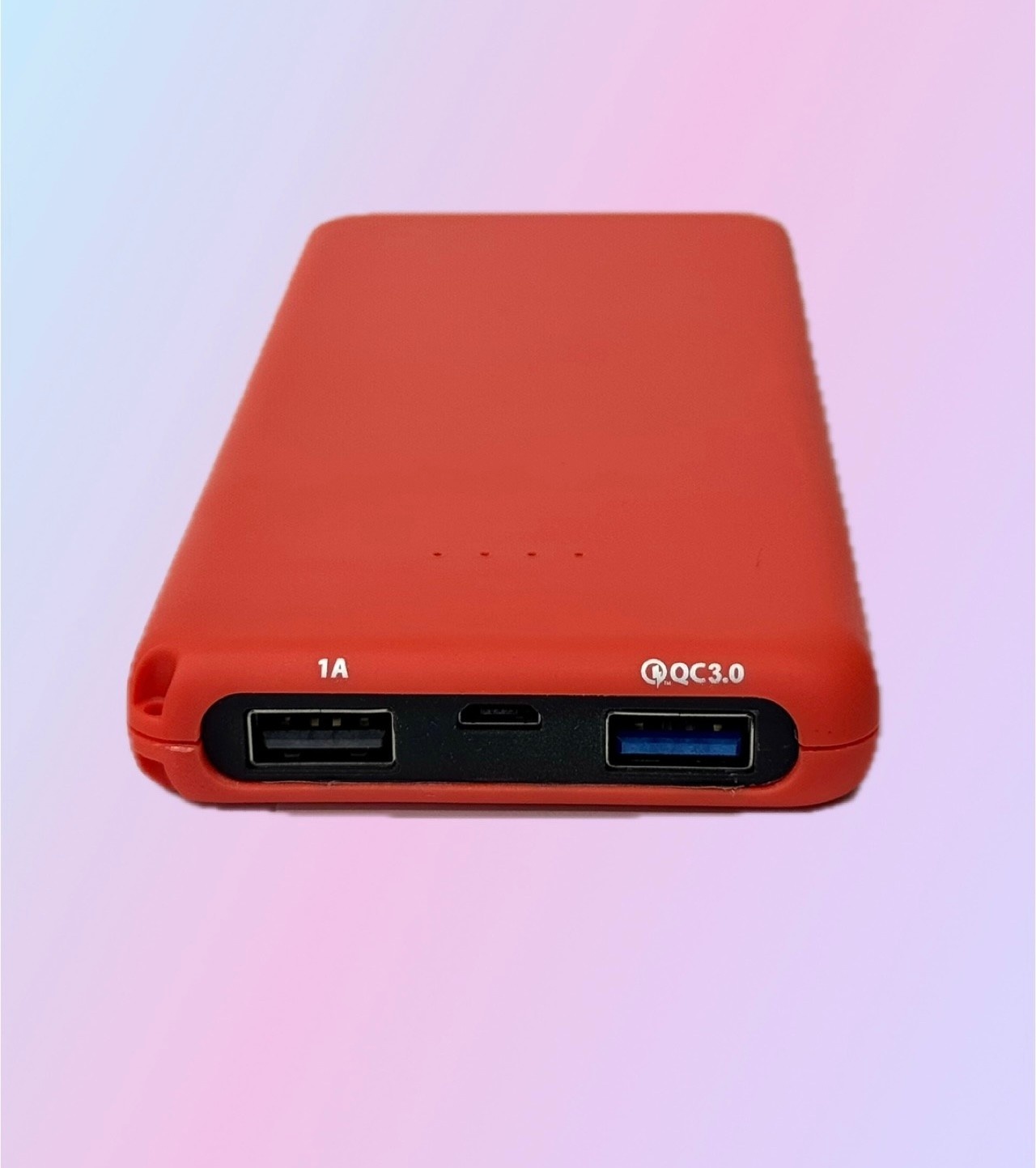 Yeii External Power Bank Quick Charge 3.0, USB Port 10'000mAh - Red