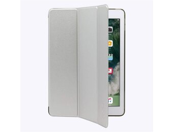 Odoyo Apple iPad 9.7in (2017) Slim Coat Smart Folio Cover - Silver Slim Coat