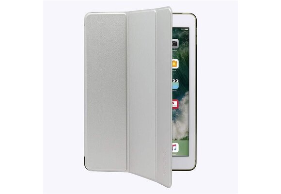 Odoyo Apple iPad 9.7in (2017) Slim Coat Smart Folio Cover - Silver Slim Coat