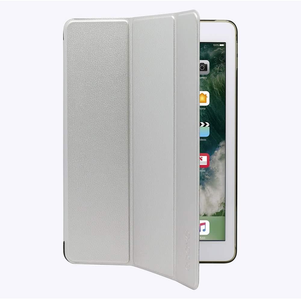 Odoyo Apple iPad 9.7in (2017) Slim Coat Smart Folio Cover - Silver Slim Coat