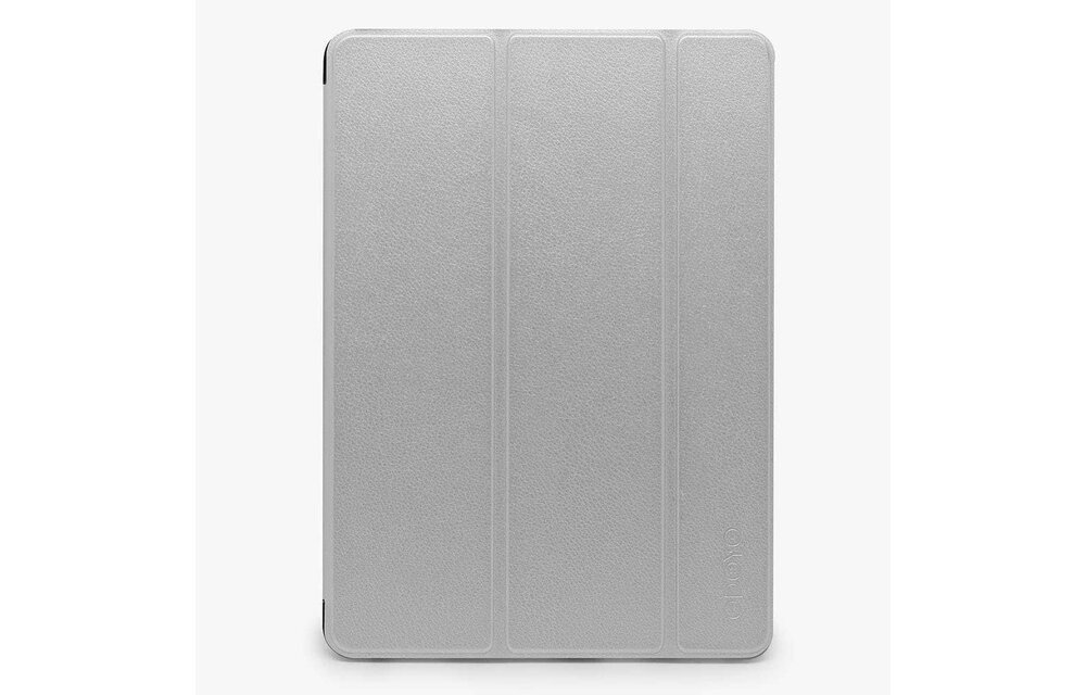 Odoyo Apple iPad 9.7in (2017) Slim Coat Smart Folio Cover - Silver Slim Coat