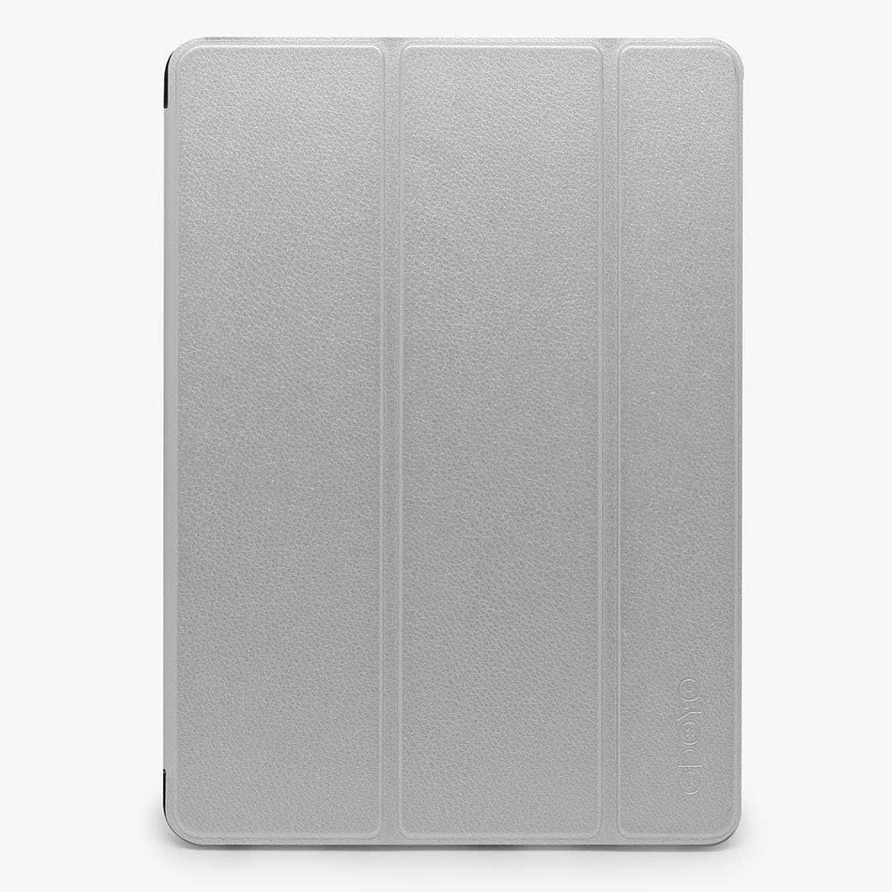Odoyo Apple iPad 9.7in (2017) Slim Coat Smart Folio Cover - Silver Slim Coat
