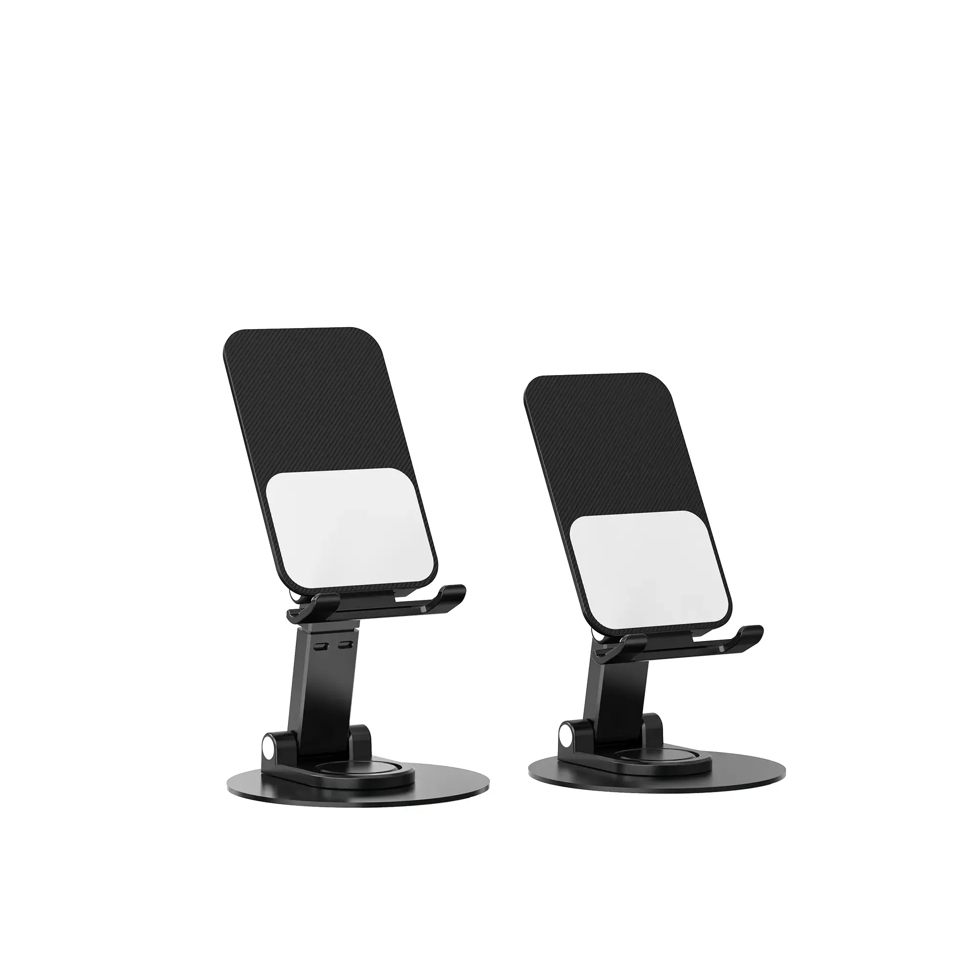 WiWU Foldable Portable 360 Degree Rotation Mobile and Tablet Stand - Black