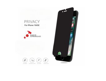 CELLET PREMIUM TEMPERED GLASS SCREEN PROTECTOR FOR IPHONE 7/8/SE - PRIVACY