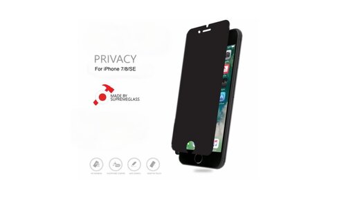 CELLET PREMIUM TEMPERED GLASS SCREEN PROTECTOR FOR IPHONE 7/8/SE - PRIVACY