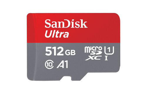 SanDisk Ultra microSDXC, 512GB, UHS-1, 150MB/s