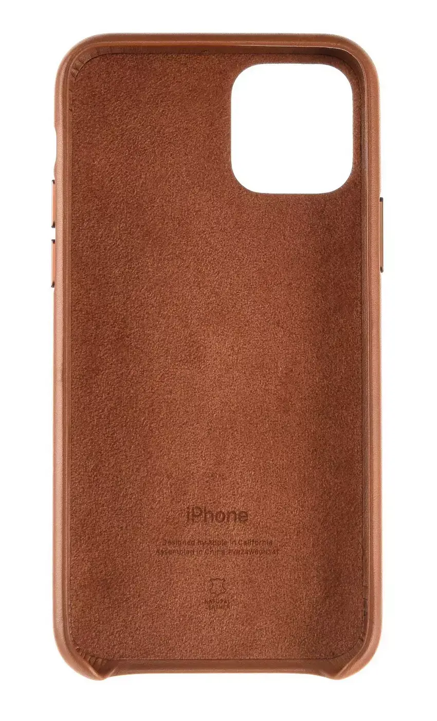 Apple iPhone 11 Pro Leather Case - Saddle Brown