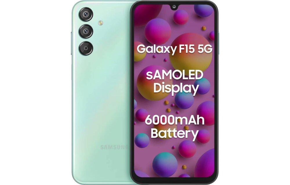 Samsung Galaxy F15 5G 4GB/ 128GB - Jazzy Green