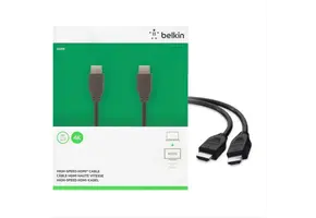 Belkin HDMI High-Speed with Ethernet Standard Cable 4K 16ft/5M - Black