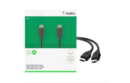 Belkin HDMI High-Speed with Ethernet Standard Cable 4K 16ft/5M - Black
