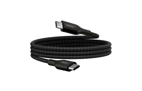 Belkin Boost Charge Braided Cable USB-C to USB-C 240W 3.3ft/1m - Black