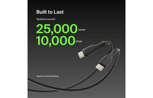 Belkin Boost Charge USB-C to USB-C Cable 6.6ft/2m - Black