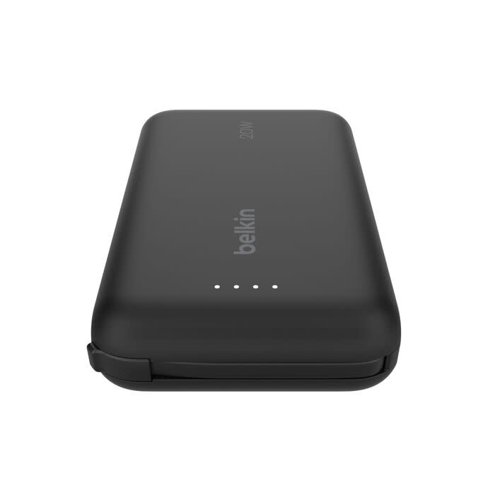 Belkin Boost Charge Power Bank 10K with Integrated USB-C Cable PD 20W 10'000mAh - Black