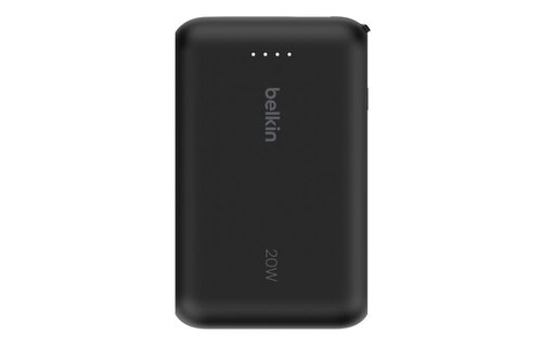 Belkin Boost Charge Power Bank 10K with Integrated USB-C Cable PD 20W 10'000mAh - Black