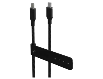 Mophie Charge Stream USB-C to Apple Lightning Cable 6ft/2M - Black